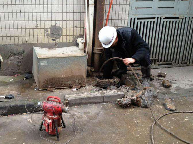 高港疏通下水道-洗菜池疏通